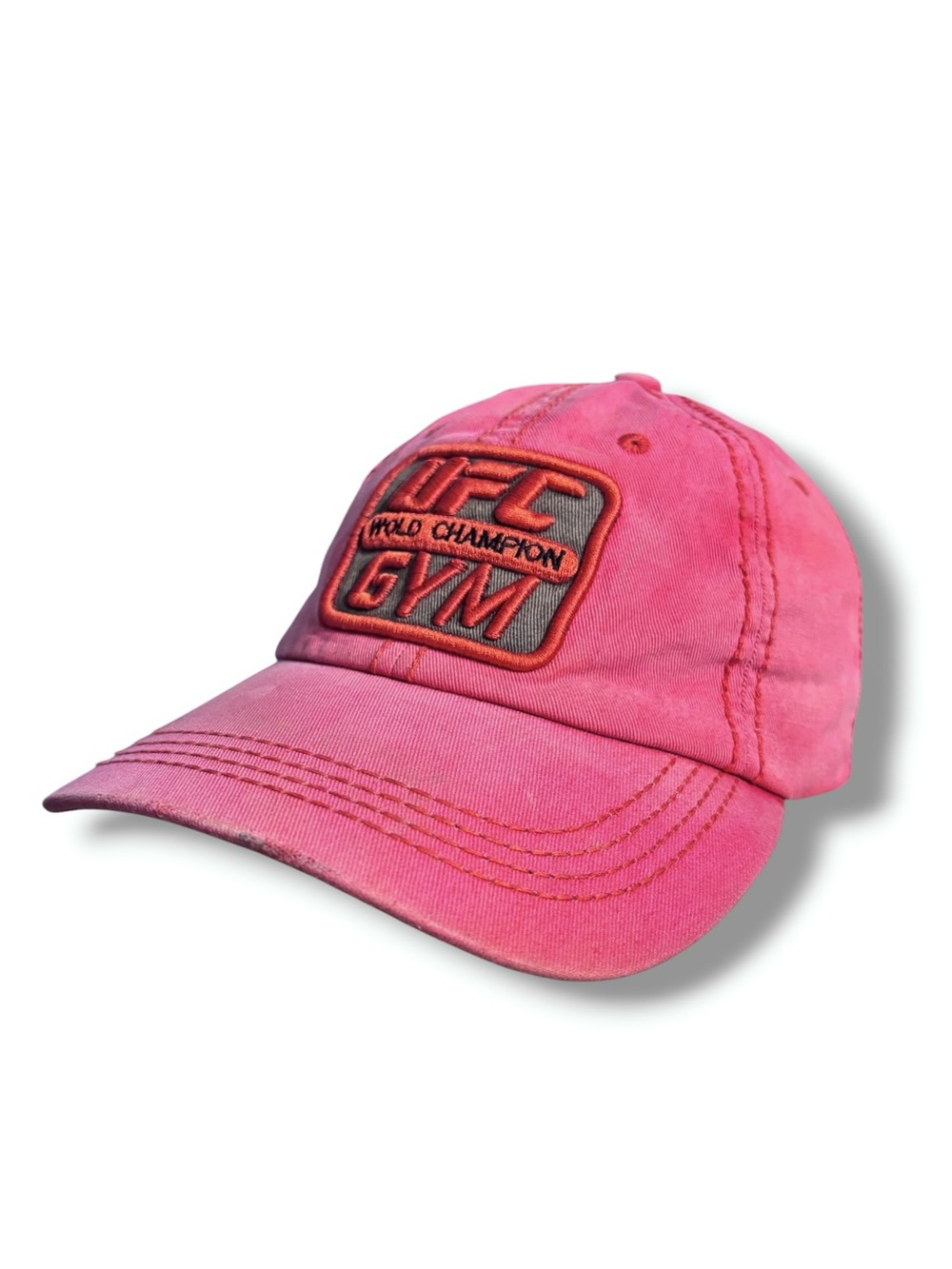 UFC Distressed & Faded Baseball Cap Raised Embroidered Patch VINTAGE